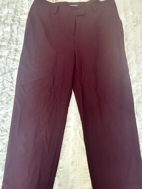 Maroon Dress Pants